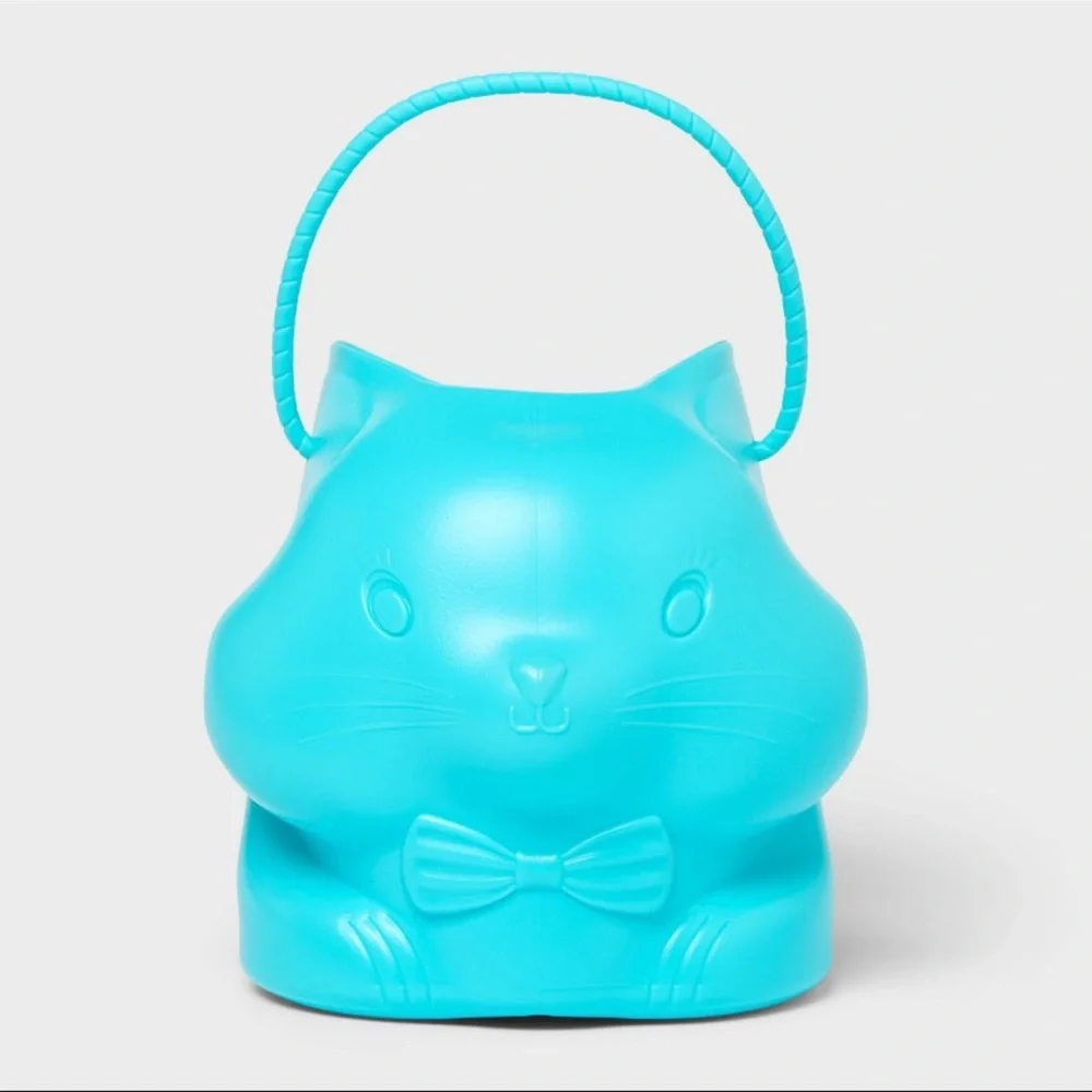 New! Vintage Retro Easter Bunny Basket in Blue by Target Spritz Spring 2026